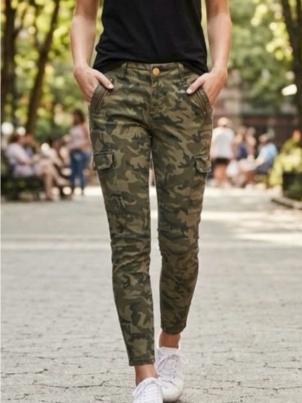 👖💛Ashley Mason Camouflage Pants Junior Size 5/27
